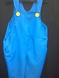 Kids Costumes to Hire - Blue dungaree